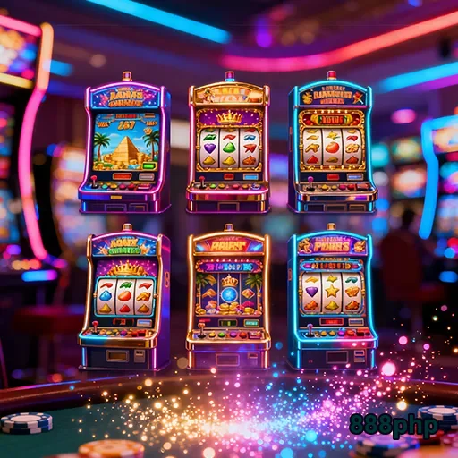 888php slot machines display 3